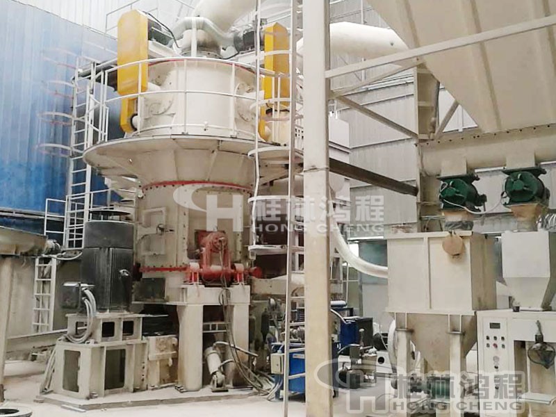 碳酸鈣磨粉機 立磨機 桂林鴻程立磨機 超細粉立式磨 出粉325目~2500目細粉生產線